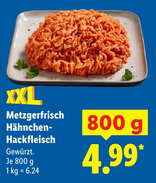 Hähnchen-Hackfleisch