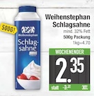 Schlagsahne von Weihenstephan im aktuellen EDEKA Prospekt für 2,35 €