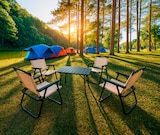 ENSEMBLE PLIANT CAMPING - OVIALA - Auchan Hypermarché à Montigny-le-Bretonneux ENSEMBLE PLIANT CAMPING - OVIALA en promo chez Auchan Hypermarché Montigny-le-Bretonneux à 79,99 €