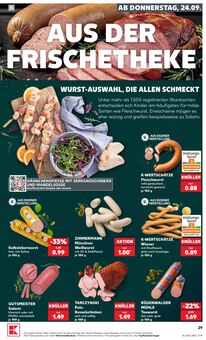 Weißwurst im aktuellen Kaufland Prospekt (Ingolstadt) Weißwurst im Kaufland Prospekt "Hier bin ich richtig" mit 82 Seiten (Ingolstadt)