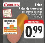 Feine Sahneleberwurst Angebote von Rasting bei E center Koblenz für 0,99 €