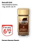 Aktuelle Nescafe Angebote bei GLOBUS in Oberhausen Aktuelles Gold Angebot bei GLOBUS in Oberhausen ab 6,99 €