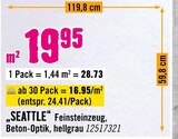 Aktuelle Fliesen Angebote bei Hornbach in Ingolstadt Aktuelles Wand- & Bodenfliesen SEATTLE Angebot bei Hornbach in Ingolstadt ab 24,41 €