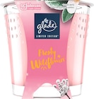 Duftkerze im Glas Frosty Wildflowers 1 St bei dm-drogerie markt im Nidda Prospekt für 3,95 €