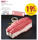 Rayon Boucherie Carrefour Gignac-la-Nerthe - Promo Rôti Promo Rôti à 19,99 € dans le catalogue Rayon Boucherie Carrefour à Gignac-la-Nerthe