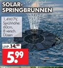 SOLAR-SPRINGBRUNNEN bei Wreesmann im Prospekt "" für 5,99 €