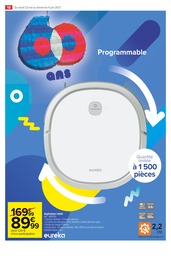 Prix et réduction Aspirateur dans le prospectus Carrefour Market en cours Offre Aspirateur dans le catalogue Carrefour Market du moment à la page 18
