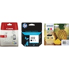 SUR TOUTES LES CARTOUCHES D'ENCRE - HP, CANON ET EPSON en promo chez Carrefour Villeneuve-d'Ascq