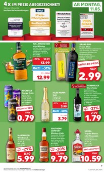 Mineralwasser im Kaufland Prospekt "KNÜLLER" mit 61 Seiten (Mannheim)
