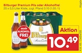 Netto Marken-Discount St. Johann - Premium Pils Angebot im Prospekt Premium Pils bei Netto Marken-Discount im St. Johann Prospekt für 10,49 €