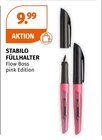 Füllhalter von Stabilo für 9,99 € bei Müller im Angebot Füllhalter von Stabilo im aktuellen Müller Prospekt