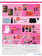 Promos Chaussures Femme dans le catalogue "Vague de fraîcheur sur votre budget" de E.Leclerc Chaussures Femme en promo dans le catalogue E.Leclerc à la page 29