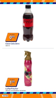 Coca Cola Zero im Action Prospekt "Wochenangebote" mit 32 Seiten (Potsdam)