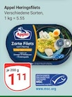 Heringsfilets Angebote von Appel bei GLOBUS Duisburg für 1,11 €