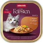 Huhn + Leber im REWE Prospekt Huhn + Leber von animonda im aktuellen REWE Prospekt für 19,99 €
