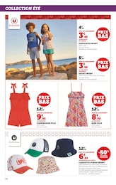Prix et réduction Chapeau dans le prospectus Super U en cours Offre Chapeau dans le catalogue Super U du moment à la page 18