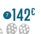 Boucles d'oreilles en promo chez E.Leclerc Bordeaux à 142,00 €