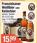 Weißbier im Angebot bei Getränke City in Dachau Weißbier Angebote von Franziskaner Weißbier bei Getränke City Dachau für 15,99 €