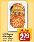 Reibekuchen im Angebot bei REWE in Herne Reibekuchen Angebote von REWE Regional bei REWE Herne für 2,79 €