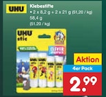 Klebestifte von UHU im aktuellen Netto Marken-Discount Prospekt