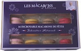 Les 16 macarons de fête mangue passion, champagne, fraise en promo chez Intermarché Super Les 16 macarons de fête mangue passion, champagne, fraise dans le catalogue Intermarché Super