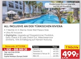 7 Nächte im 5-Sterne-Hotel Well Palace Side von Netto Reisen für 499,00 € bei Netto Marken-Discount im Angebot 7 Nächte im 5-Sterne-Hotel Well Palace Side von Netto Reisen im aktuellen Netto Marken-Discount Prospekt