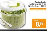 Aktuelles Salatschleuder Angebot bei Opti-Wohnwelt in Würzburg ab 8,99 €