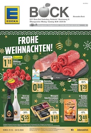 EDEKA Prospekt für Wachtberg: "Aktuelle Angebote", 16 Seiten, 21.12.2024 - 24.12.2024