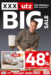 Möbel & Einrichtung Prospekt von XXXLutz Möbelhäuser Duisburg XXXLutz Möbelhäuser Prospekt: "BIG SALE", 26 Seiten, 30.03.2026 - 05.04.2026
