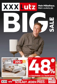 XXXLutz Möbelhäuser Essen Prospekt "BIG SALE" mit 26 Seiten