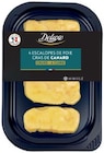 4 escalopes de foie gras de canard - DELUXE - Lidl à Paris 4 escalopes de foie gras de canard - DELUXE en promo chez Lidl Paris à 6,99 €