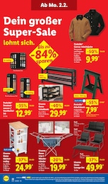 Lidl Tisch im Prospekt 
