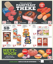 Mettwurst im aktuellen Marktkauf Prospekt (Gelsenkirchen) Mettwurst im Marktkauf Prospekt "Aktuelle Angebote" mit 20 Seiten (Gelsenkirchen)