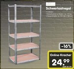 Schwerlastregal von Tran Technik für 24,99 € bei Netto Marken-Discount im Angebot Schwerlastregal von Tran Technik im aktuellen Netto Marken-Discount Prospekt