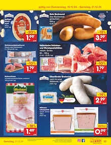 Bratwurst im Netto Marken-Discount Prospekt "Aktuelle Angebote" mit 56 Seiten (Ulm)