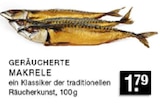 Geräucherte Makrele im Angebot bei EDEKA in Gladbeck Geräucherte Makrele Angebote bei EDEKA Gladbeck für 1,79 €