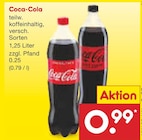 Aktuelle Cola Angebote bei Netto Marken-Discount in Saarbrücken Aktuelles Coca-Cola Angebot bei Netto Marken-Discount in Saarbrücken ab 0,99 €