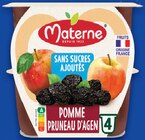 Promo -50% remise immédiate sur le 2ème sur les coupelles Materne à  dans le catalogue Intermarché Super à Plozévet