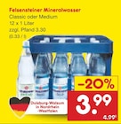 Aktuelles Mineralwasser Classic Angebot bei Netto Marken-Discount in Köln ab 3,99 €