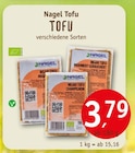 Tofu von Nagel im aktuellen Erdkorn Biomarkt Prospekt für 3,79 €