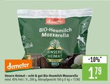 Marktkauf Kirchheim - Bio-Heumilch Mozzarella Angebot im Prospekt Bio-Heumilch Mozzarella bei Marktkauf im Kirchheim Prospekt für 1,79 €