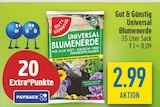 Universal Blumenerde Angebote von Gut & Günstig bei diska Weiden für 2,99 €