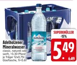 Mineralwasser von Adelholzener im aktuellen EDEKA Prospekt für 5,49 €