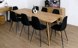Table extensible 6/8 personnes en promo à 299,00 € chez Hyper U Table extensible 6/8 personnes dans le catalogue Hyper U