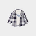 Ensemble chemise et t-shirt coton Creeks bleu marine bébé garçon à 8,99 € dans le catalogue La Halle