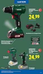 Offre Perceuse-Visseuse dans le catalogue Lidl du moment à la page 55