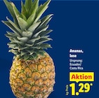 Ananas, lose von  im aktuellen Lidl Prospekt für 1,29 €