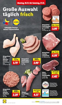 Hackfleisch im Lidl Prospekt "LIDL LOHNT SICH" mit 63 Seiten (Nürnberg)