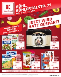 Kaufland Prospekt: "Aktuelle Angebote", 60 Seiten, 17.10.2024 - 23.10.2024