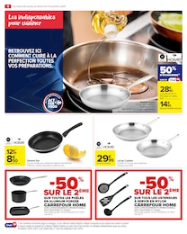 Prix et réduction Poêles dans le prospectus Carrefour Market en cours Offre Poêles dans le catalogue Carrefour Market du moment à la page 6